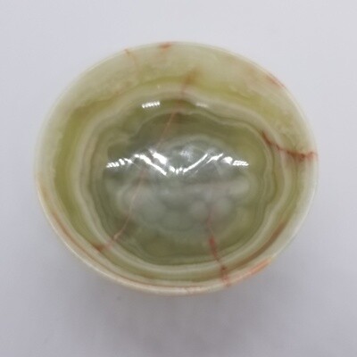 4" Green Onyx Offering Bowl