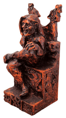 Seated Loki Statue