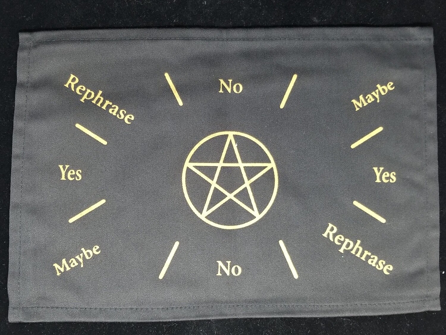 Pentacle Pendulum Mat (Gold)
