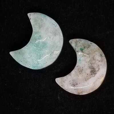 Phoenix Stone Crescent Moons