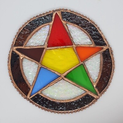 Stained Glass Pentacles