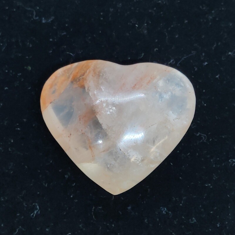 Fire Quartz Heart