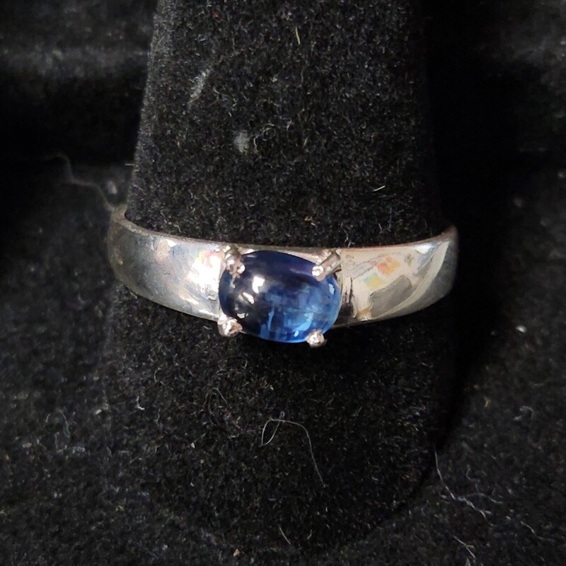 Kyanite Cabochon Ring