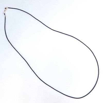 24" Black Cord Necklace