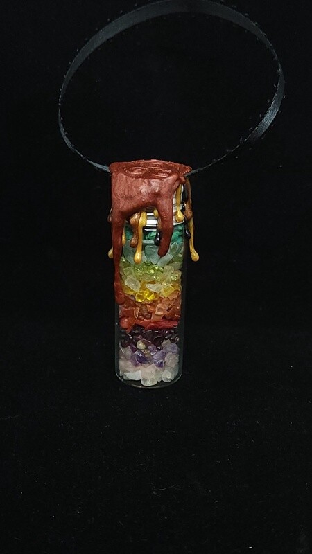 Chakra Bottle Ornaments