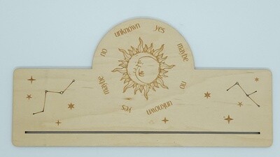 "Written In Stars" Card Stand w/ Pendulum Board