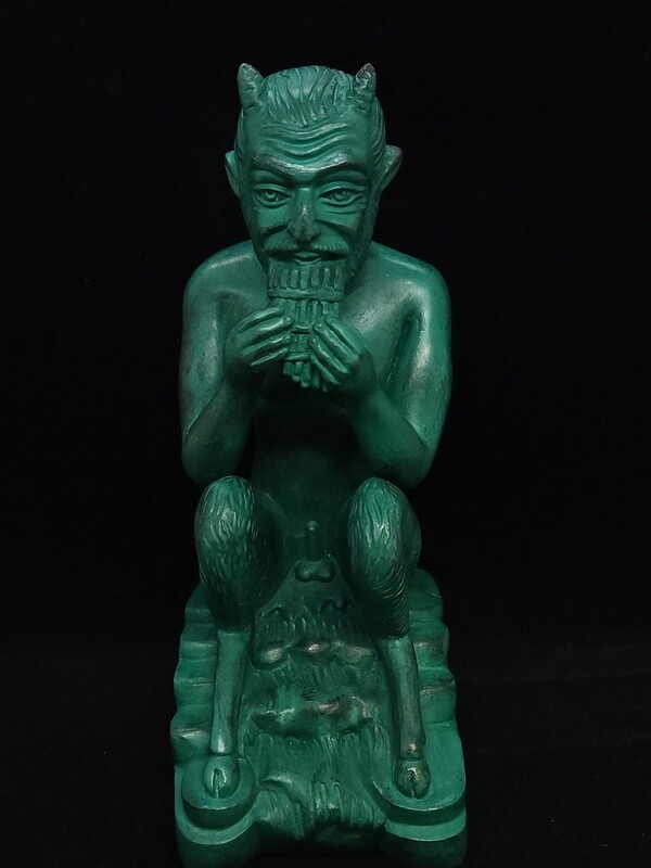 Pensive Pan Statue