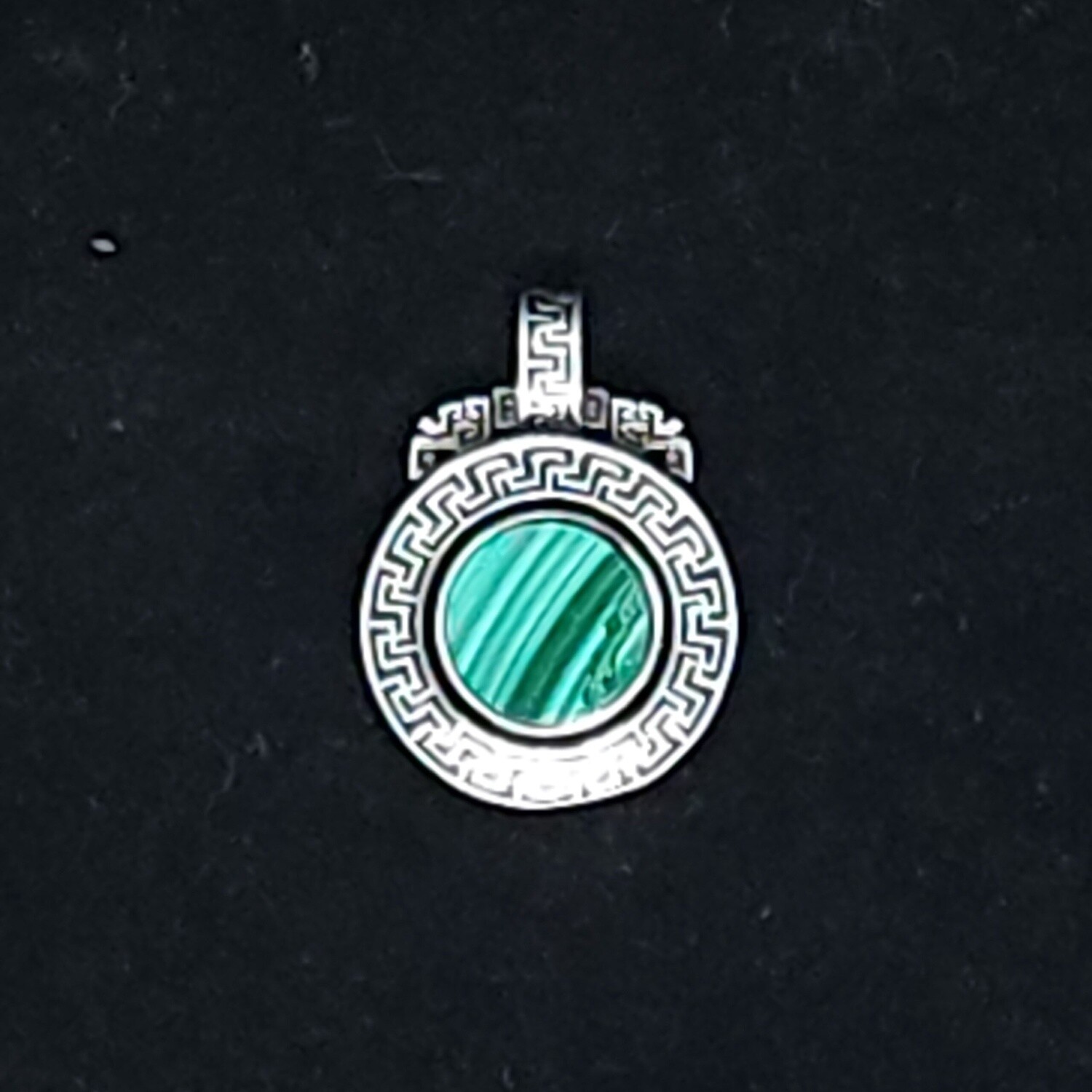 Malachite Spinner Pendant