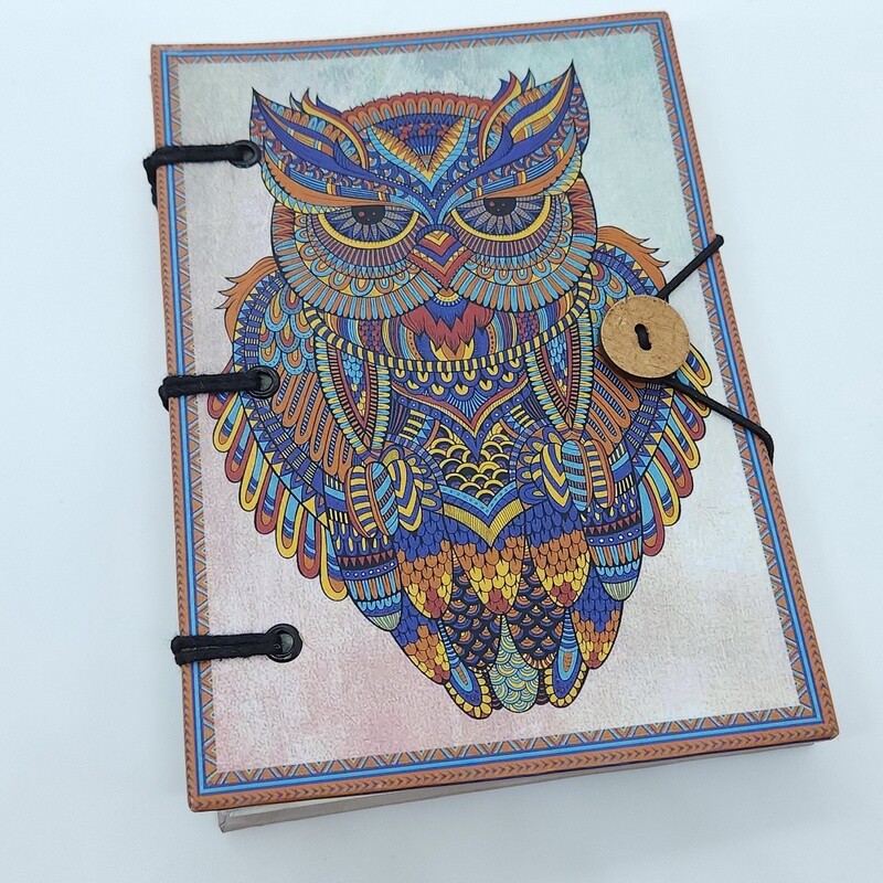 Owl Hardcover Journal