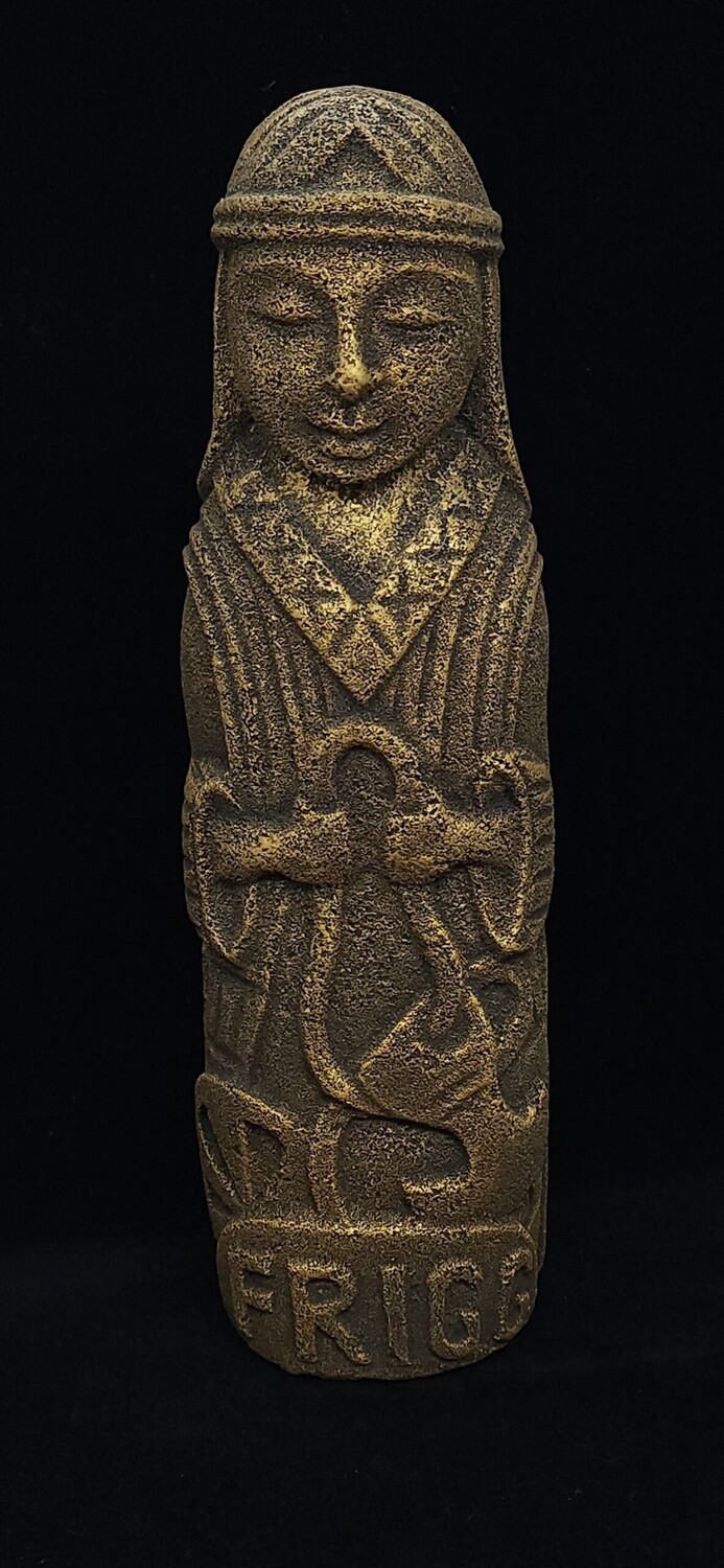 Frigg Volcanic Stone Statue