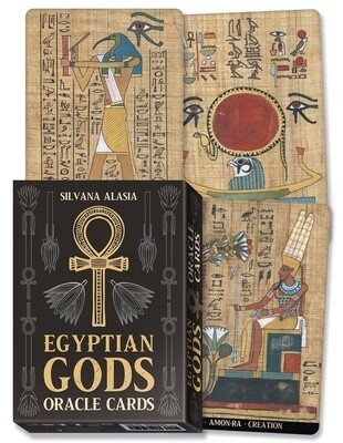 Egyptian Gods Oracle Cards by Silvana Alasia and Lo Scarabeo