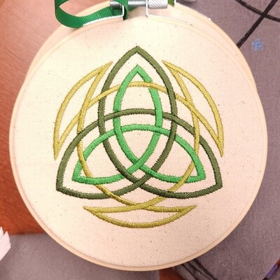Trinity Embroidered Hanging