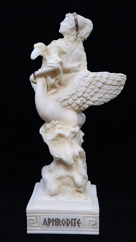 Aphrodite in Alabaster & Gold