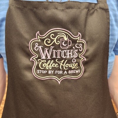 "Witch's Coffee House" Apron