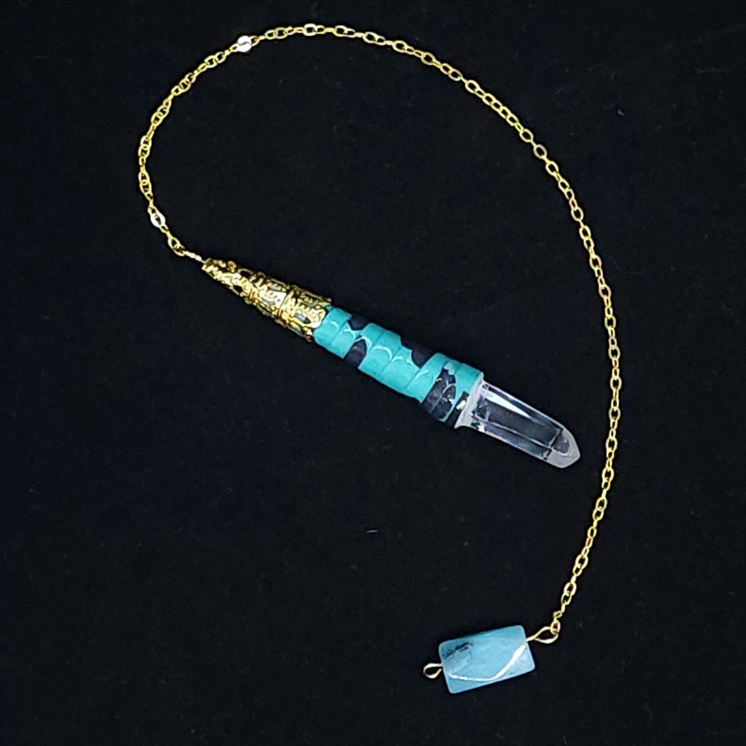 Quartz-Tipped Quilled Pendulum (#20005)