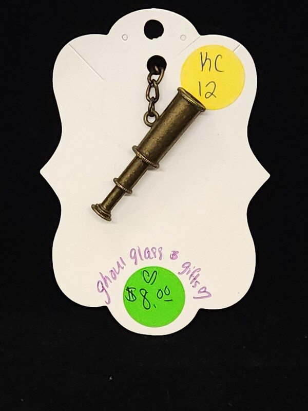 Bronze Telescope Keychain (KC12)