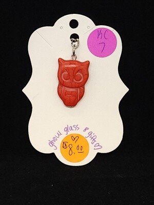 Red Owl Keychain (KC7)