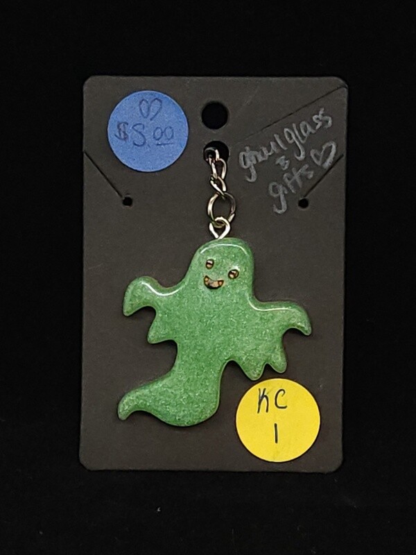 Green Ghost Keychain (KC1)