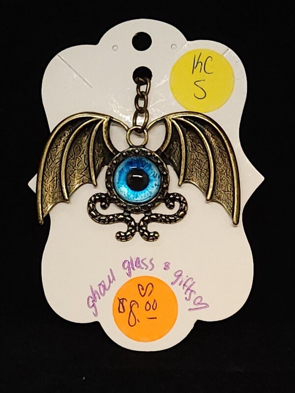 Bronze Batwing Eye Keychain (KC5)
