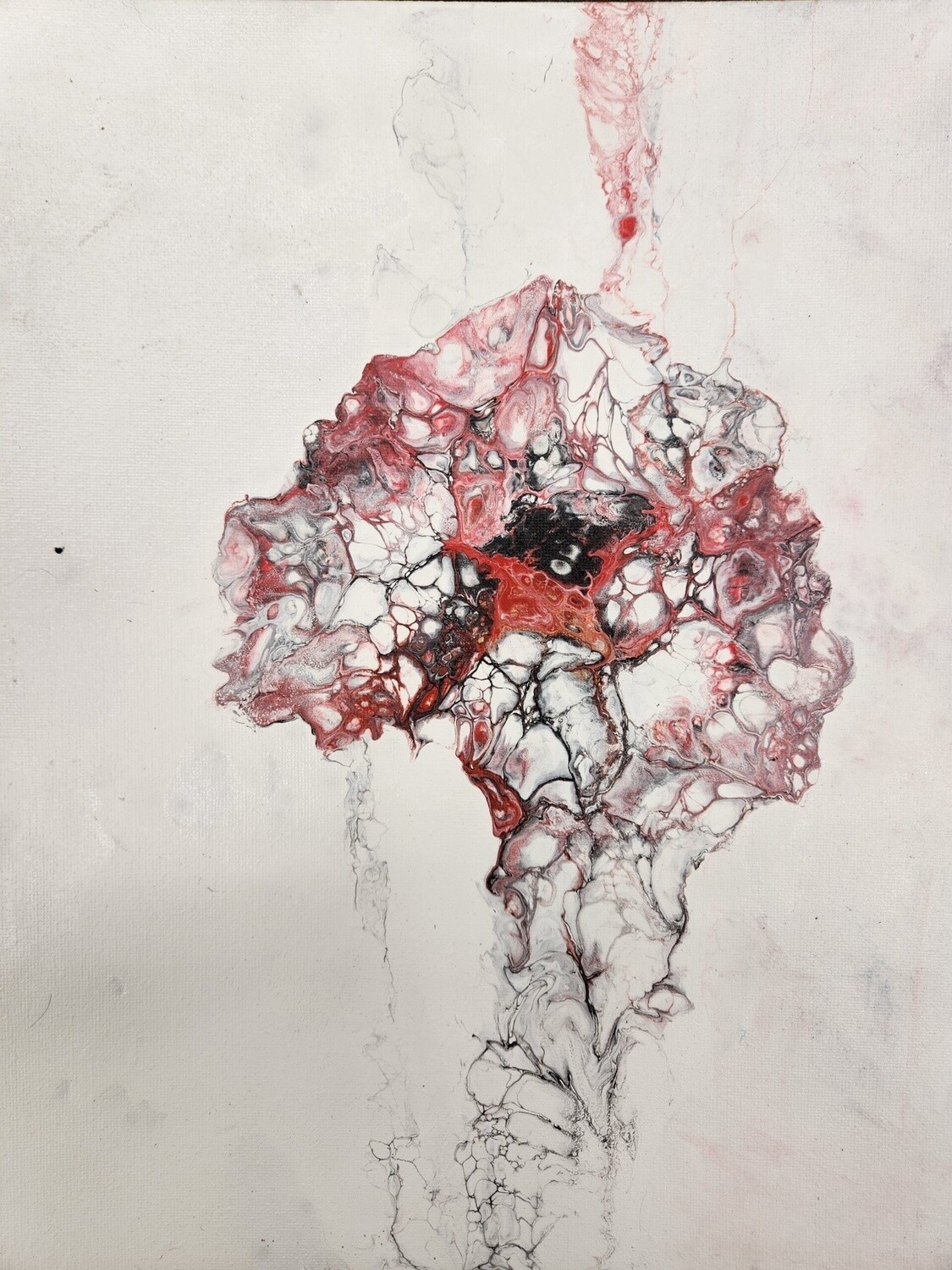"Deconstructed Crane" painting