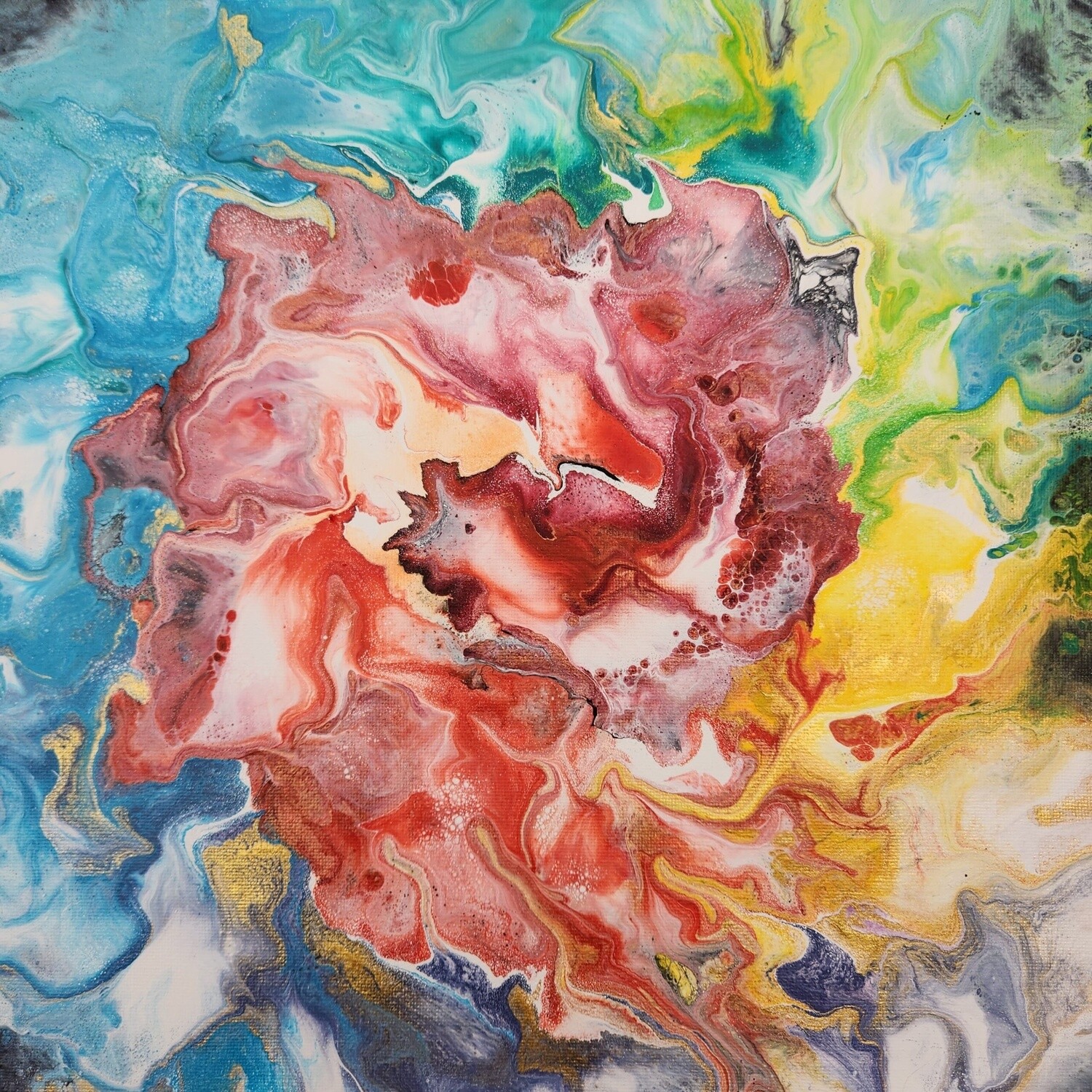 "Chakra Swirl" painting