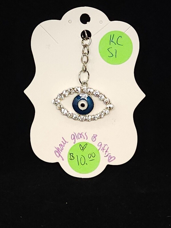 Jeweled Evil Eye Keychain (KC51)