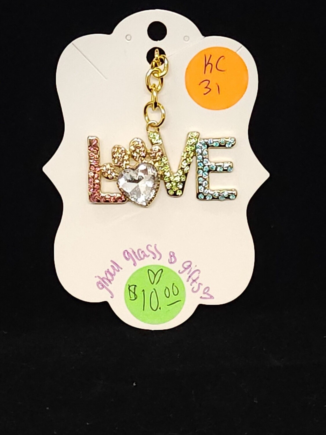 Crystal Love Keychain (KC31)