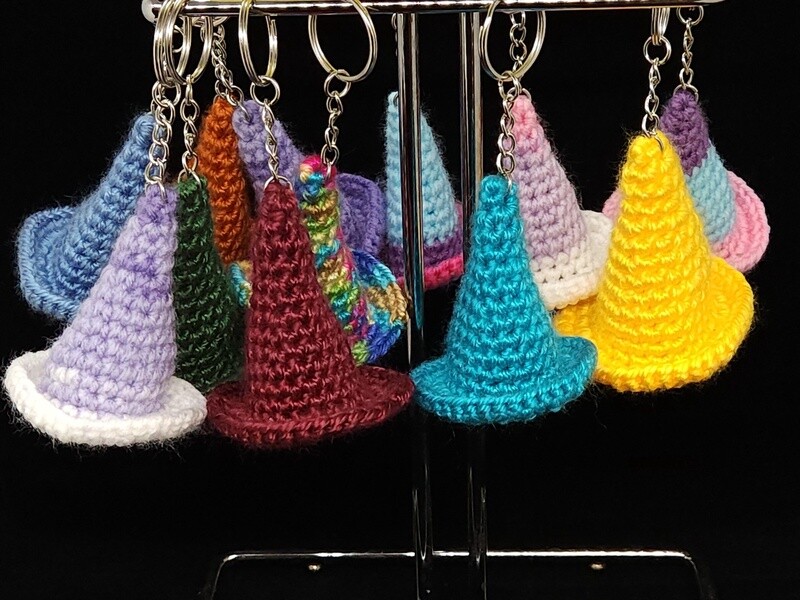 Witch Hat Keychains
