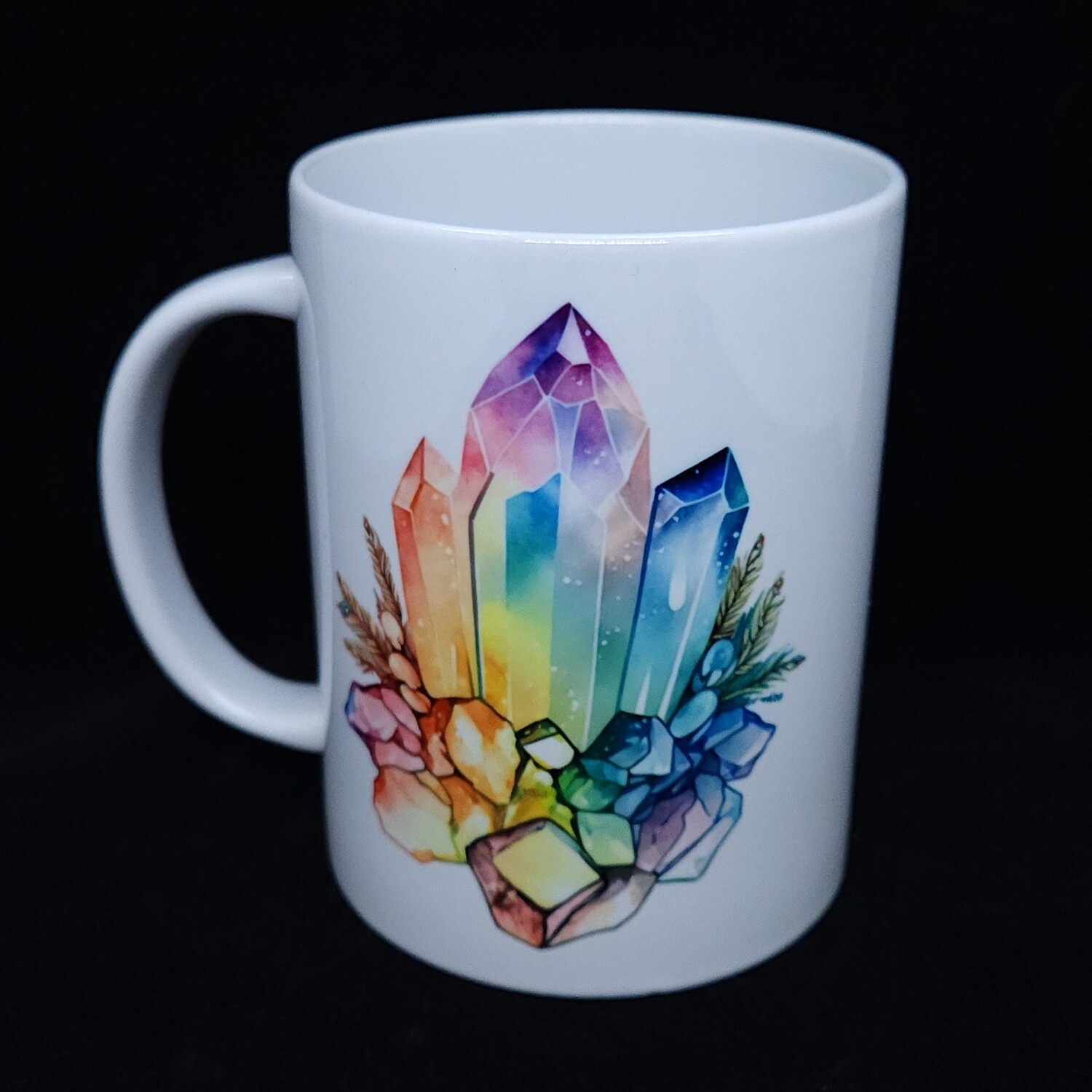 Crystal Mugs, Color: White