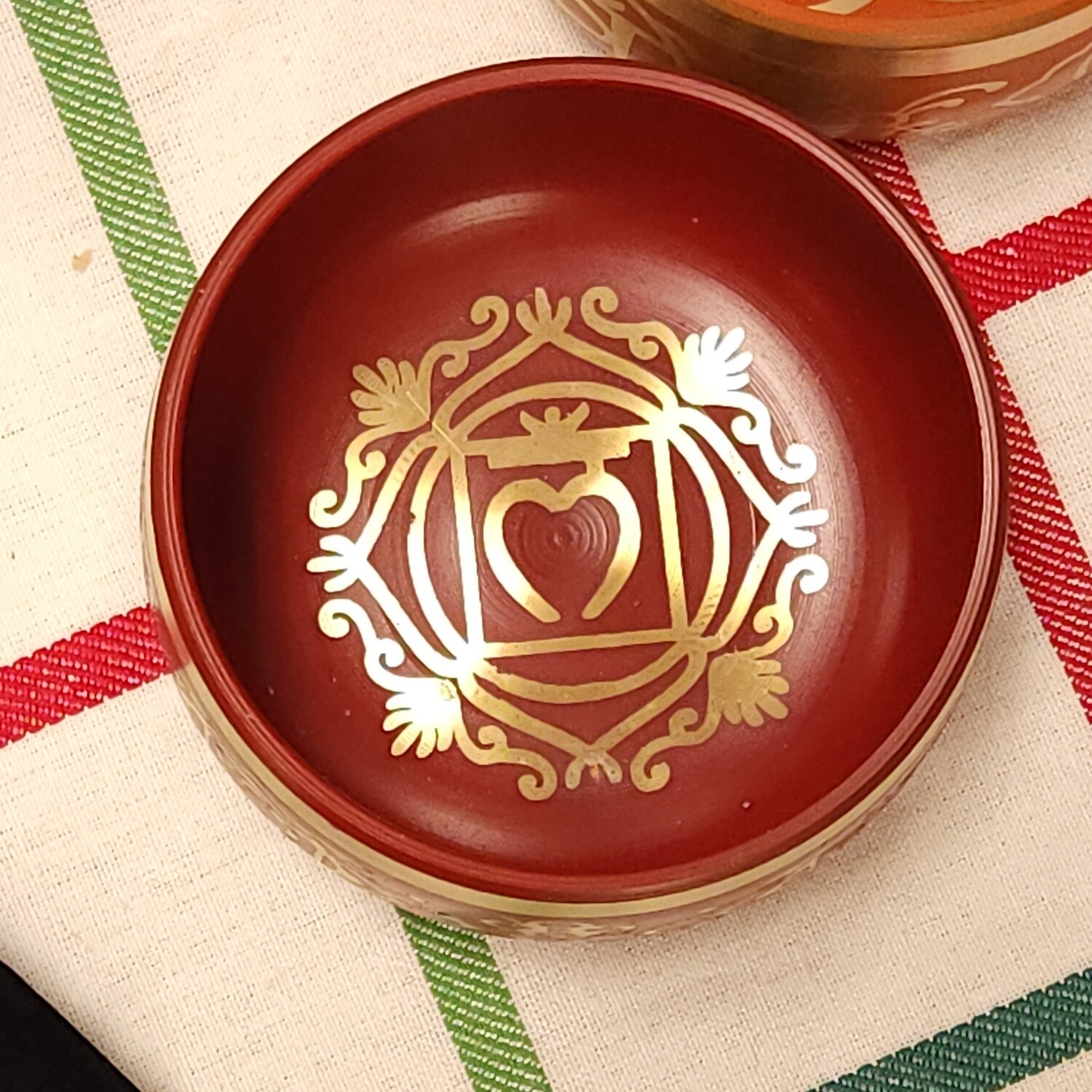 Brass 4" Chakra Singing Bowls, Chakra: Root