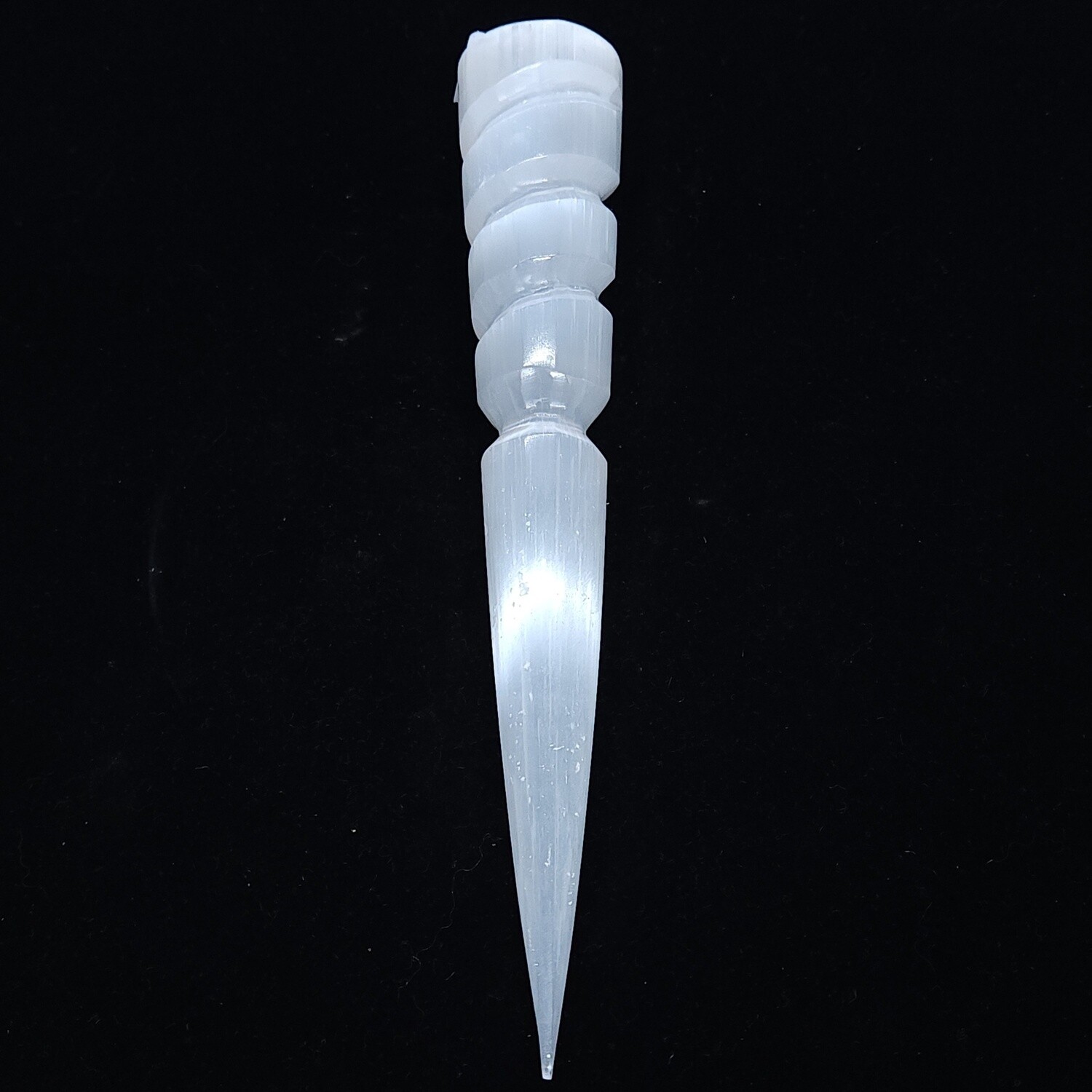 Selenite Fancy Point Wands