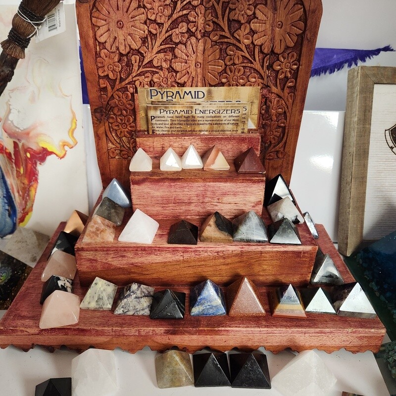 Crystal Pyramids 1"