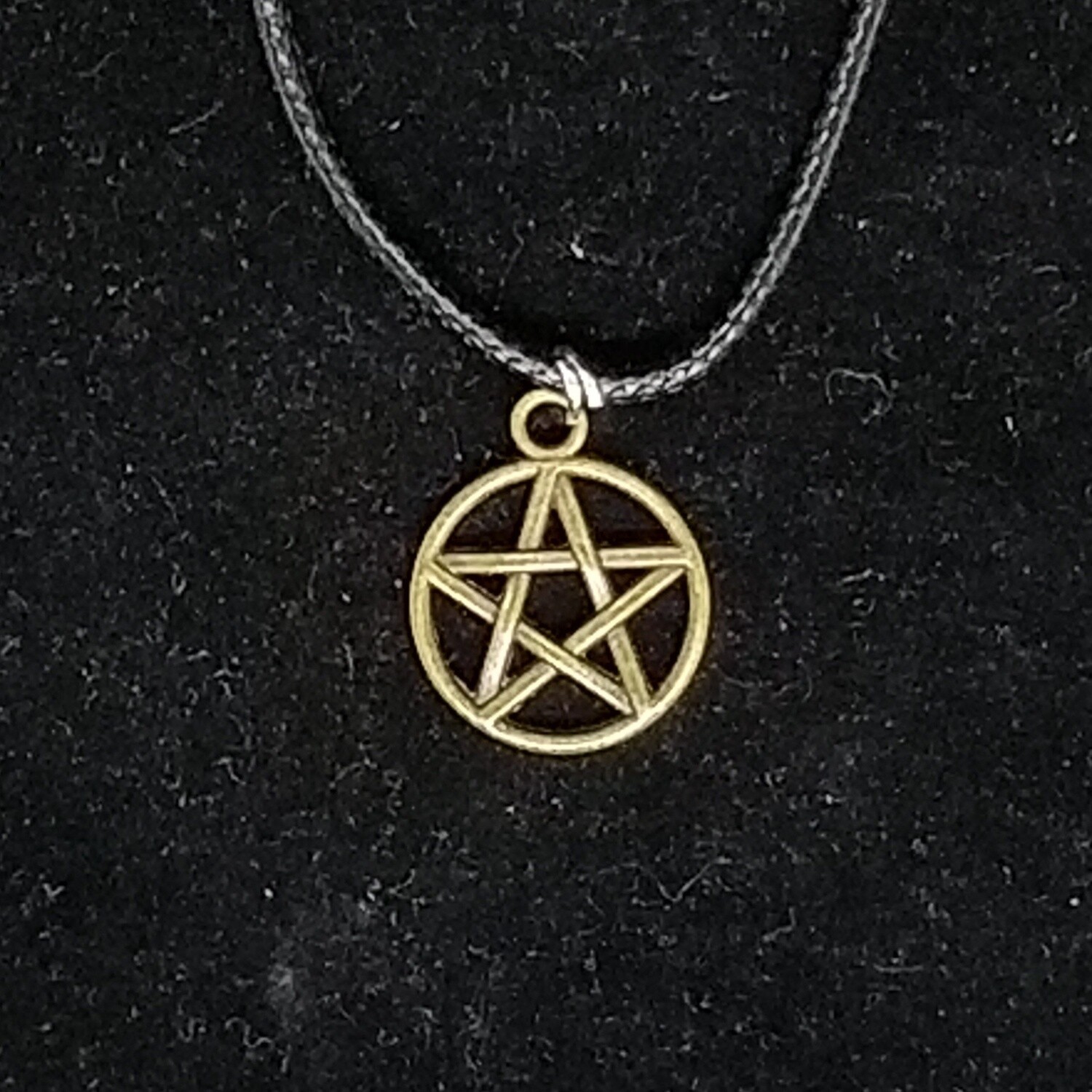 Simple Pentagram Necklaces, Color: Bronze
