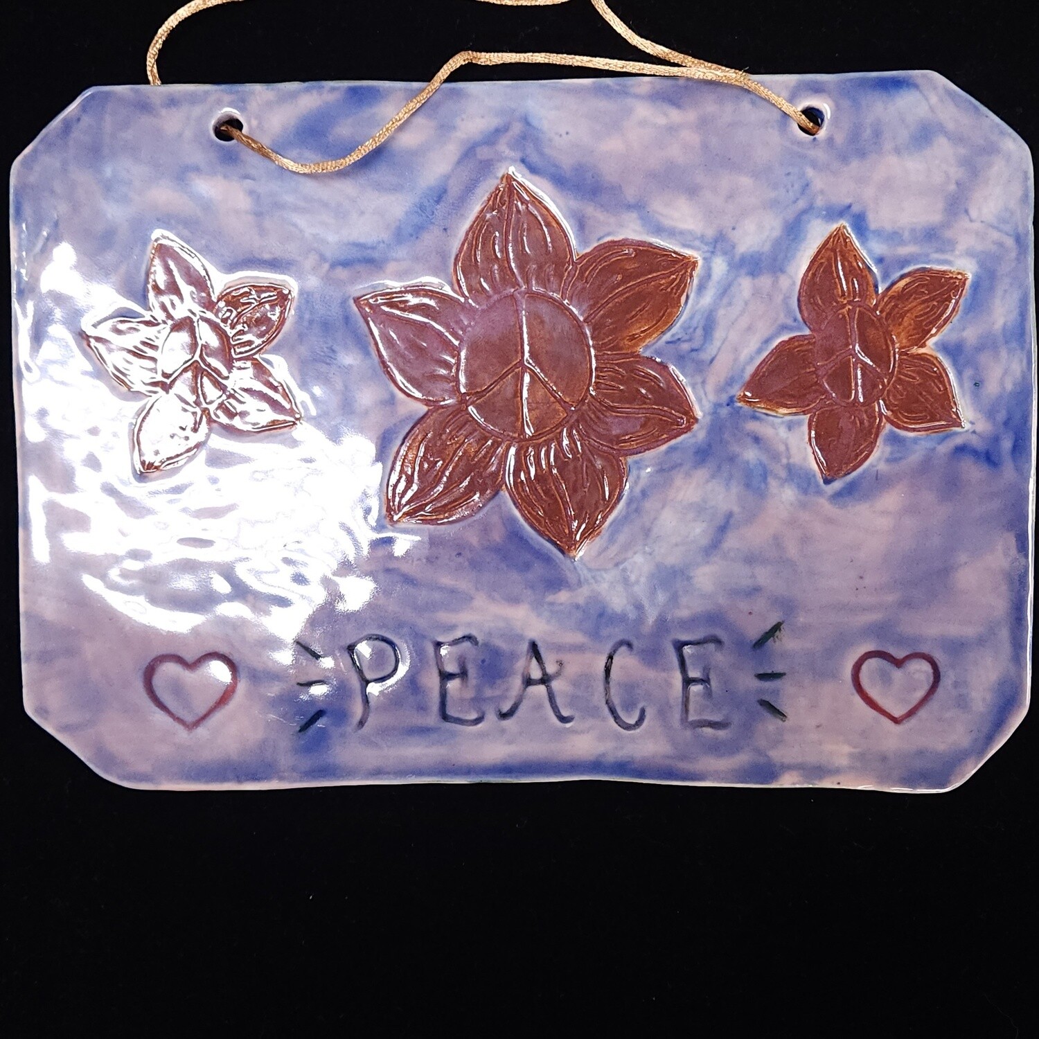 Peaceflower Plaque
