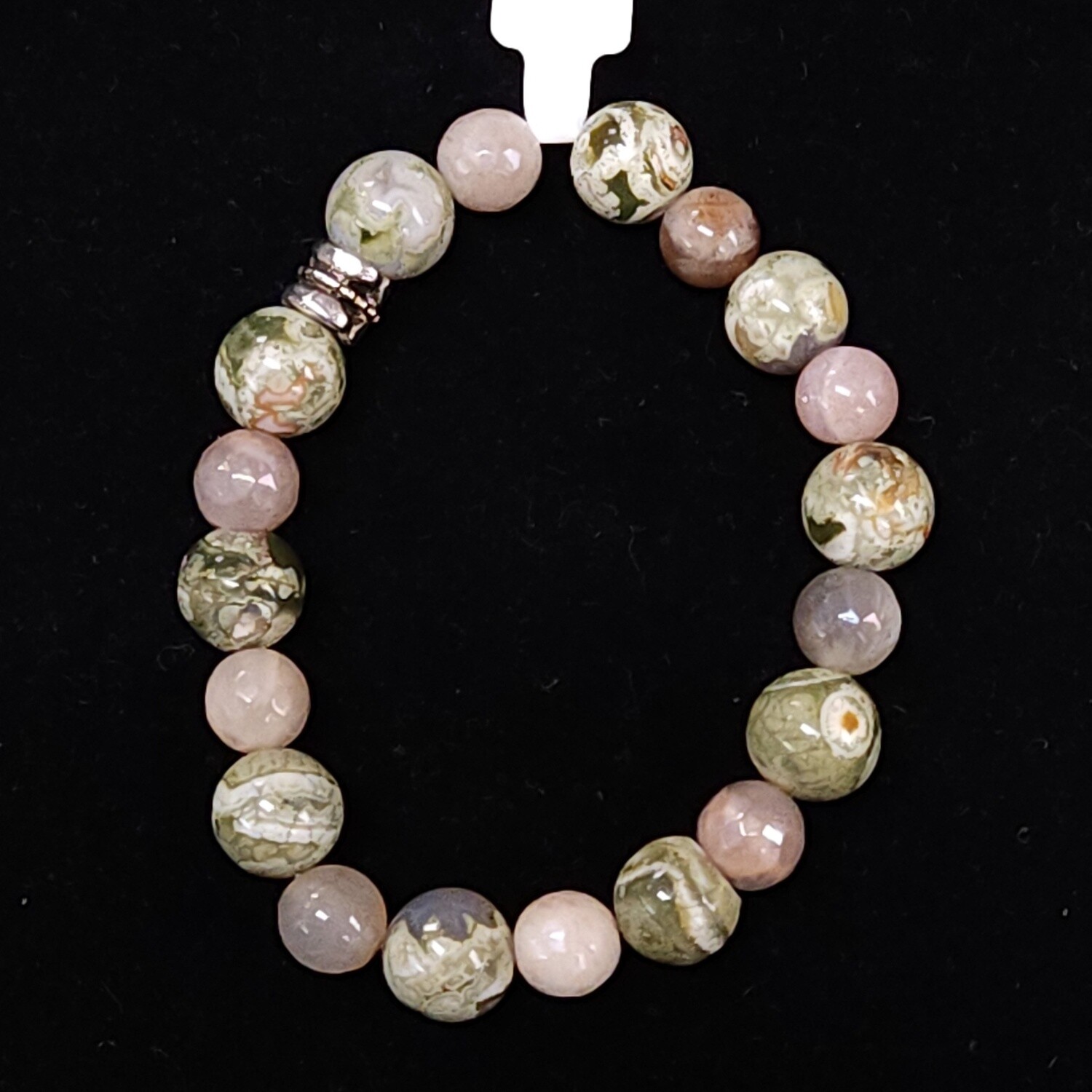 Jade and Pearl Bracelet