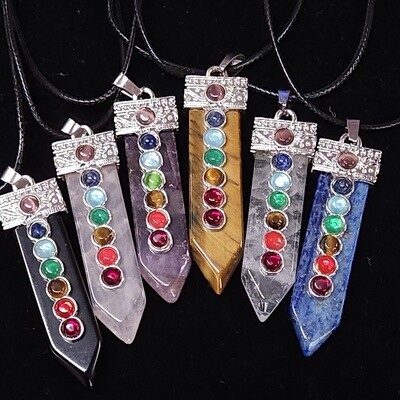 Chakra Point Pendants
