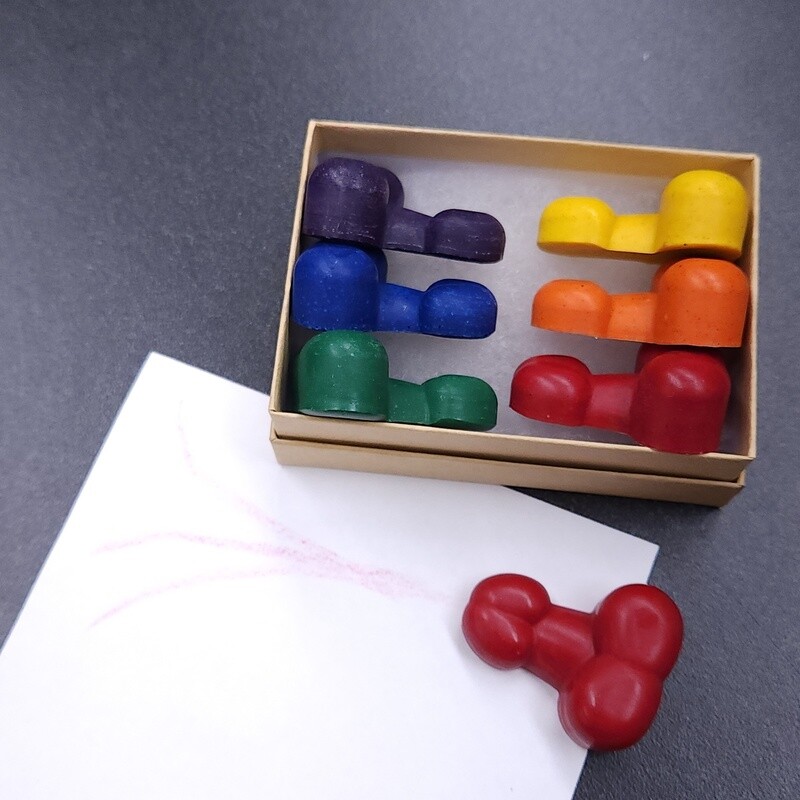 Rainbow Richard Crayons