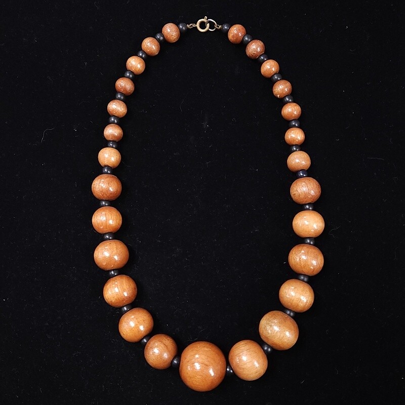Chunky Wooden Necklace