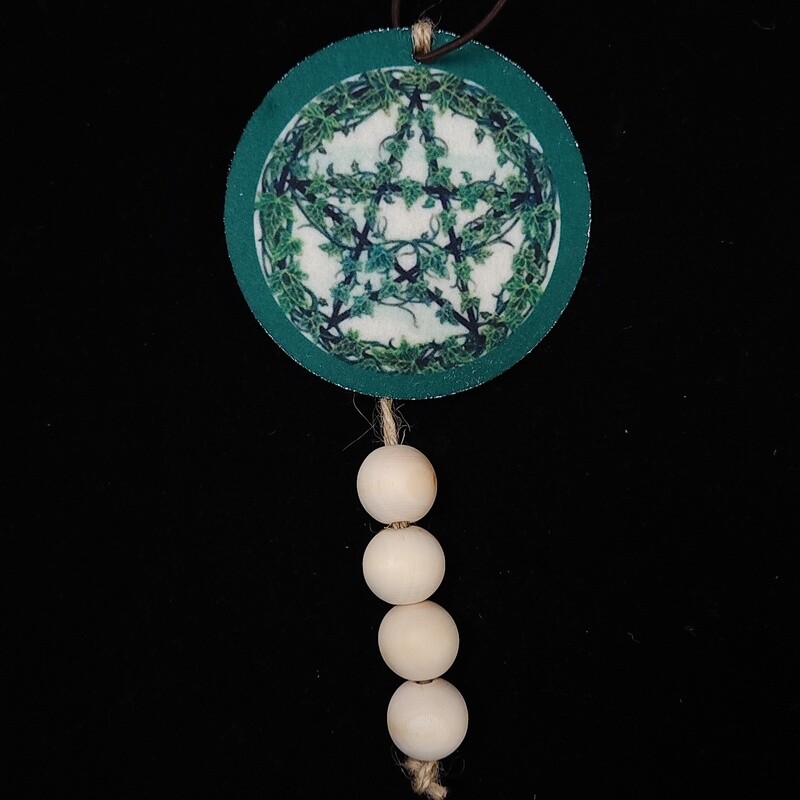 Pentagram of Vines Air Freshener