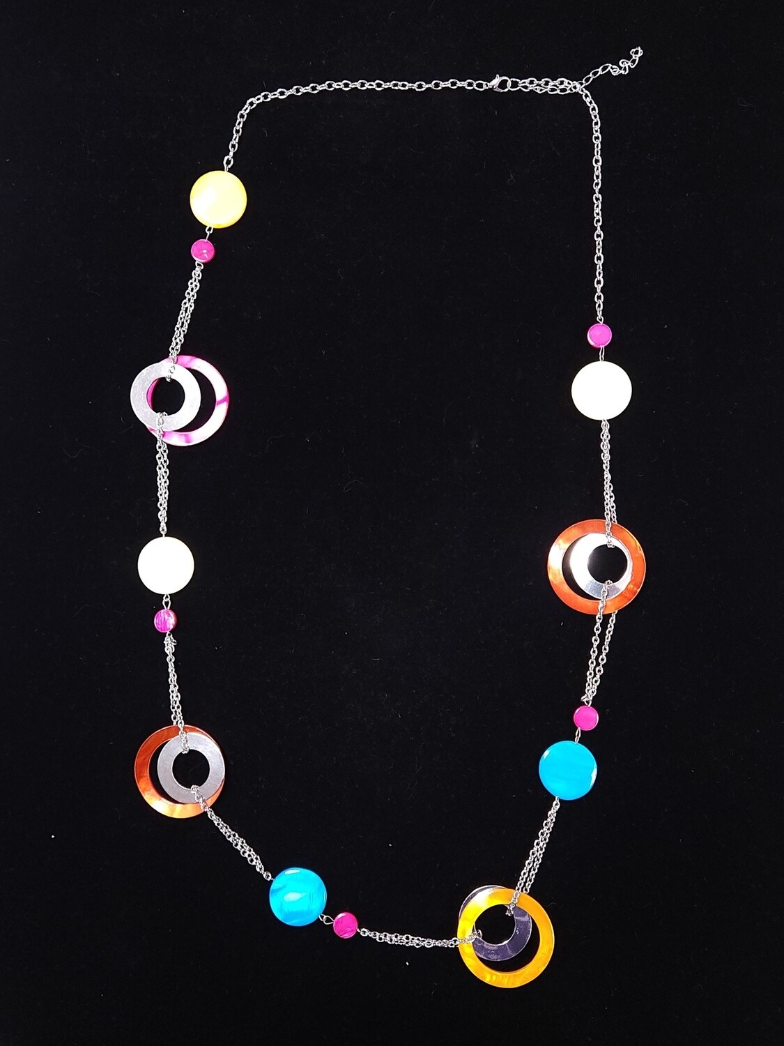 Colorful Circles Necklace