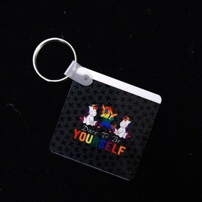 Be Yourself Keychain