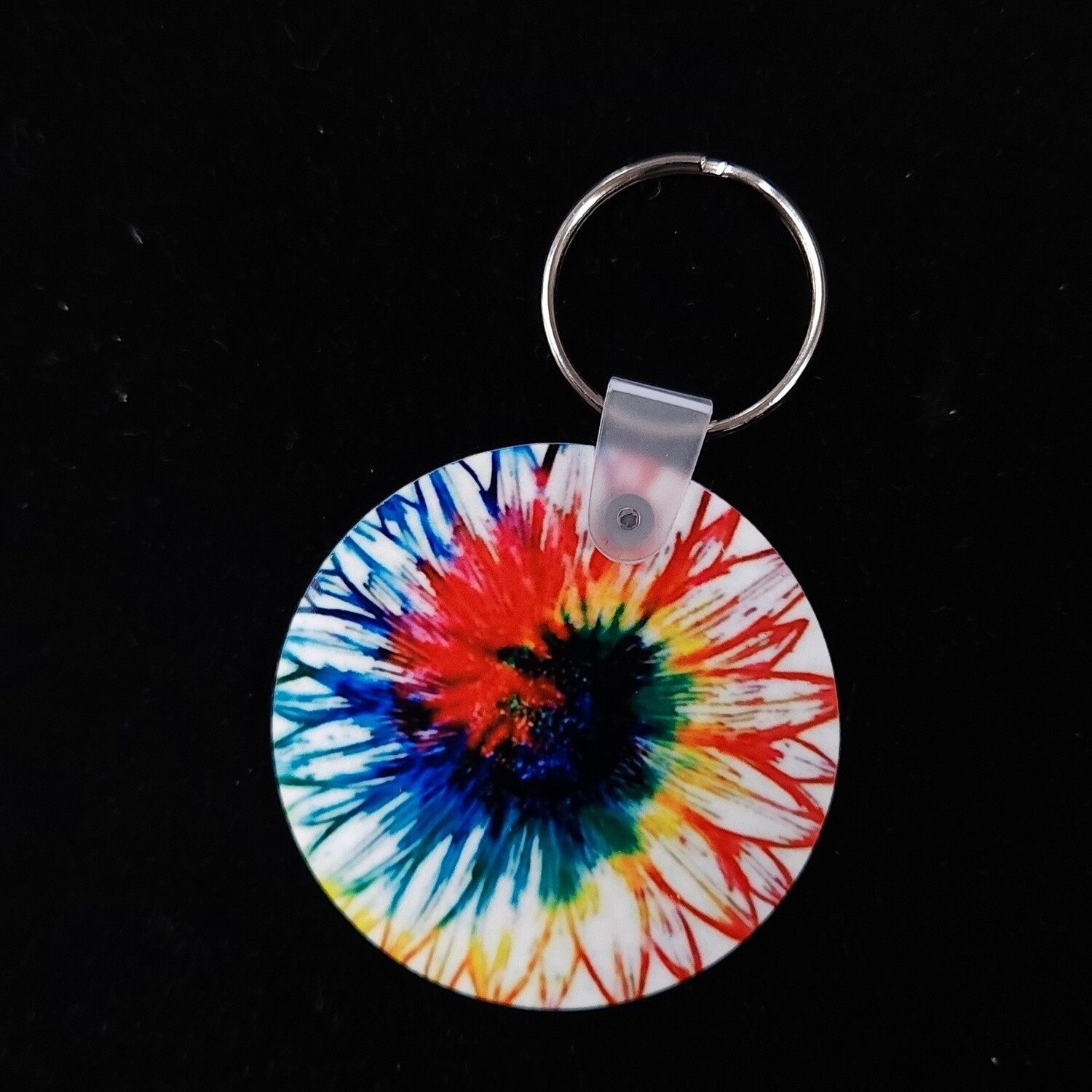 Tie Dye Keychain