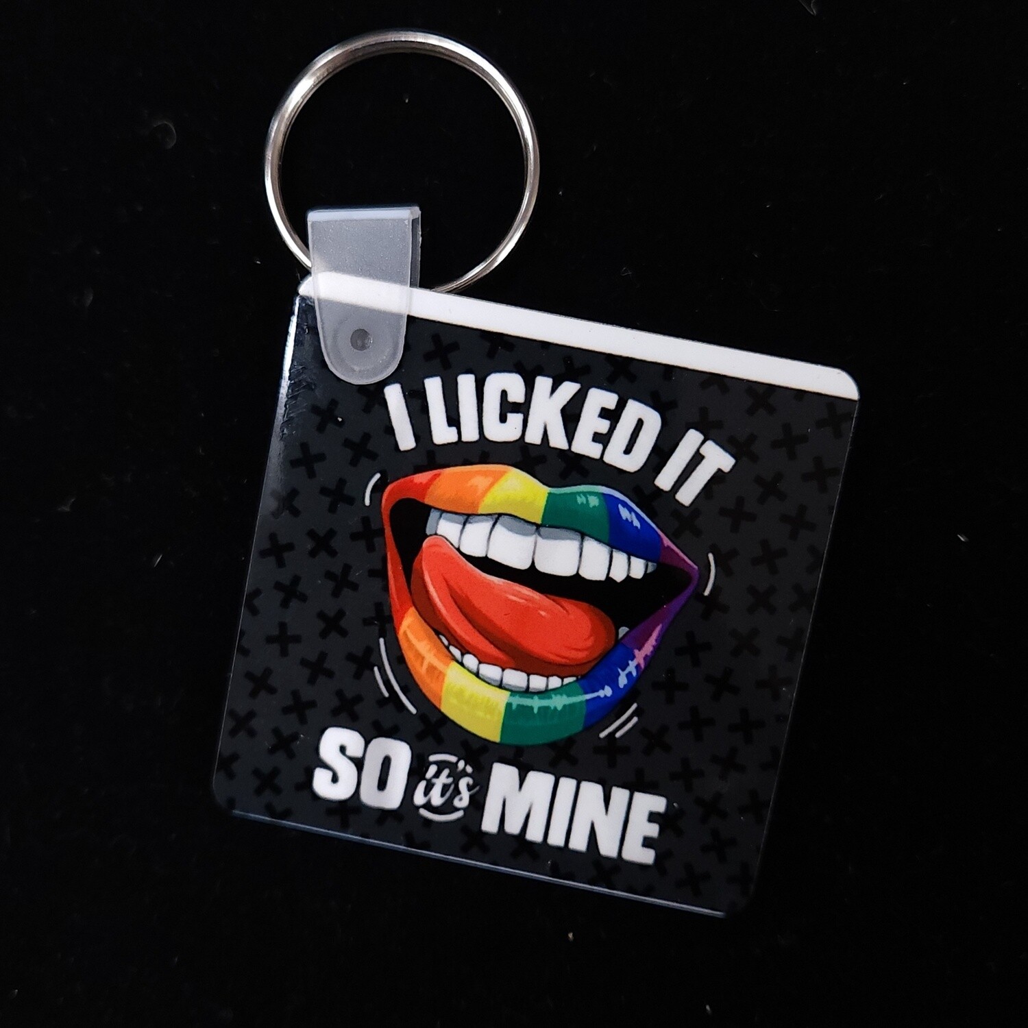 Licked It Keychain