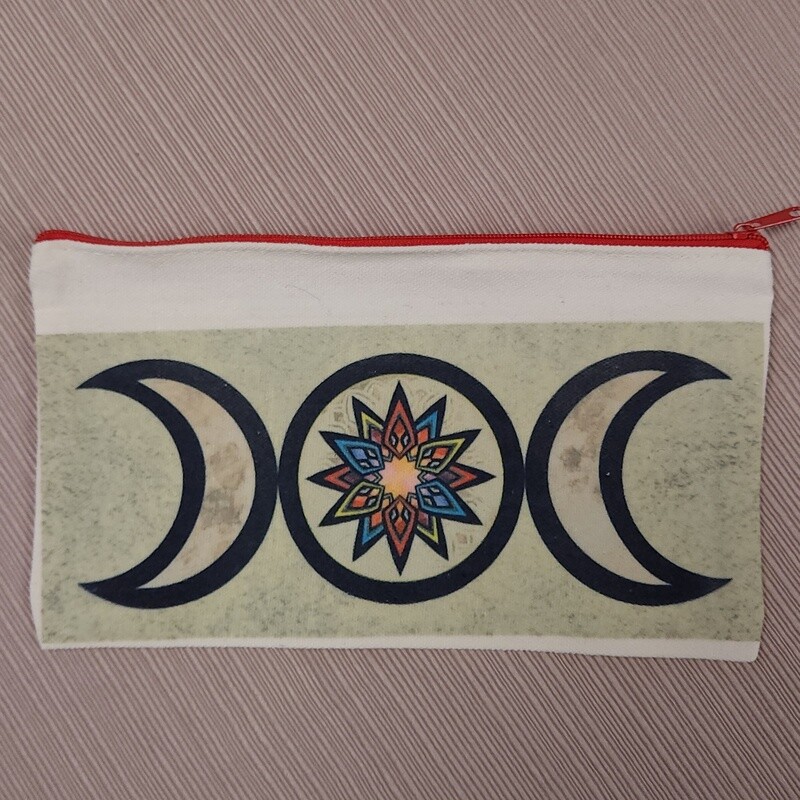 Triple Moon Star Pouch