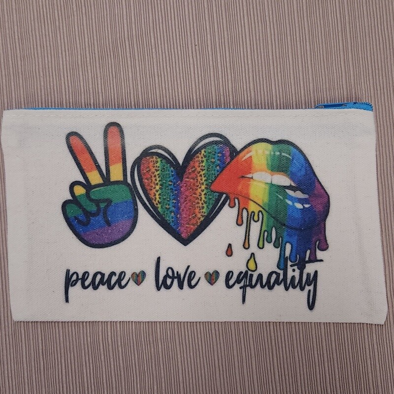 Peace Love Equality Pouch