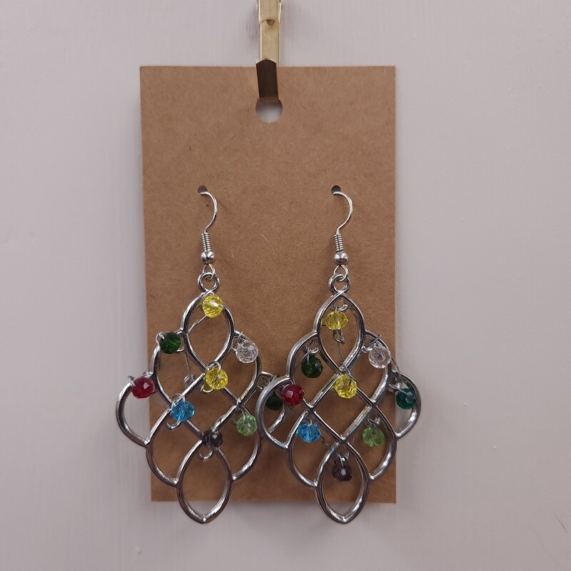Rainbow Weave Earrings