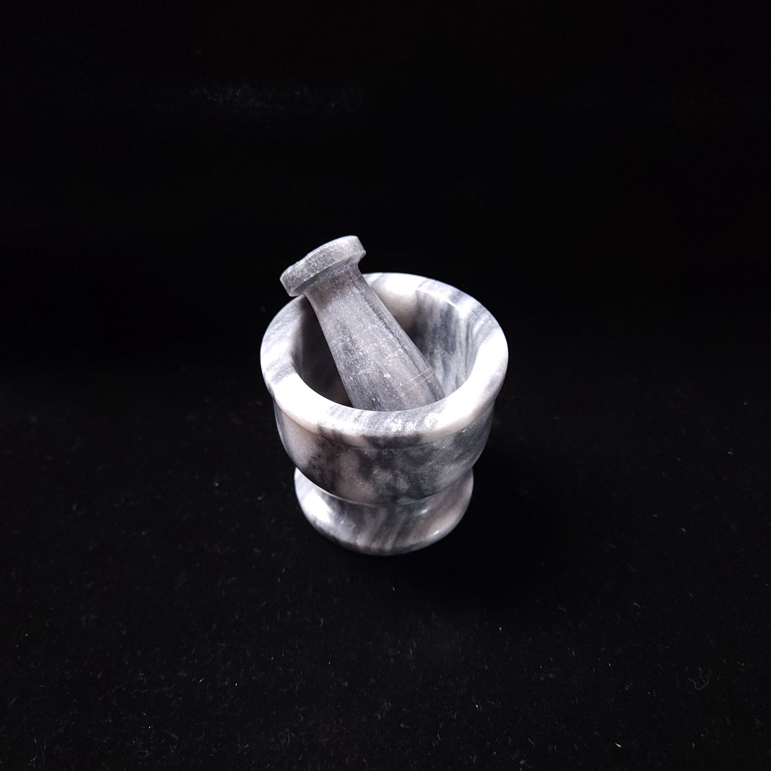 Badal Marble Mortar & Pestle, Size: 2.5"
