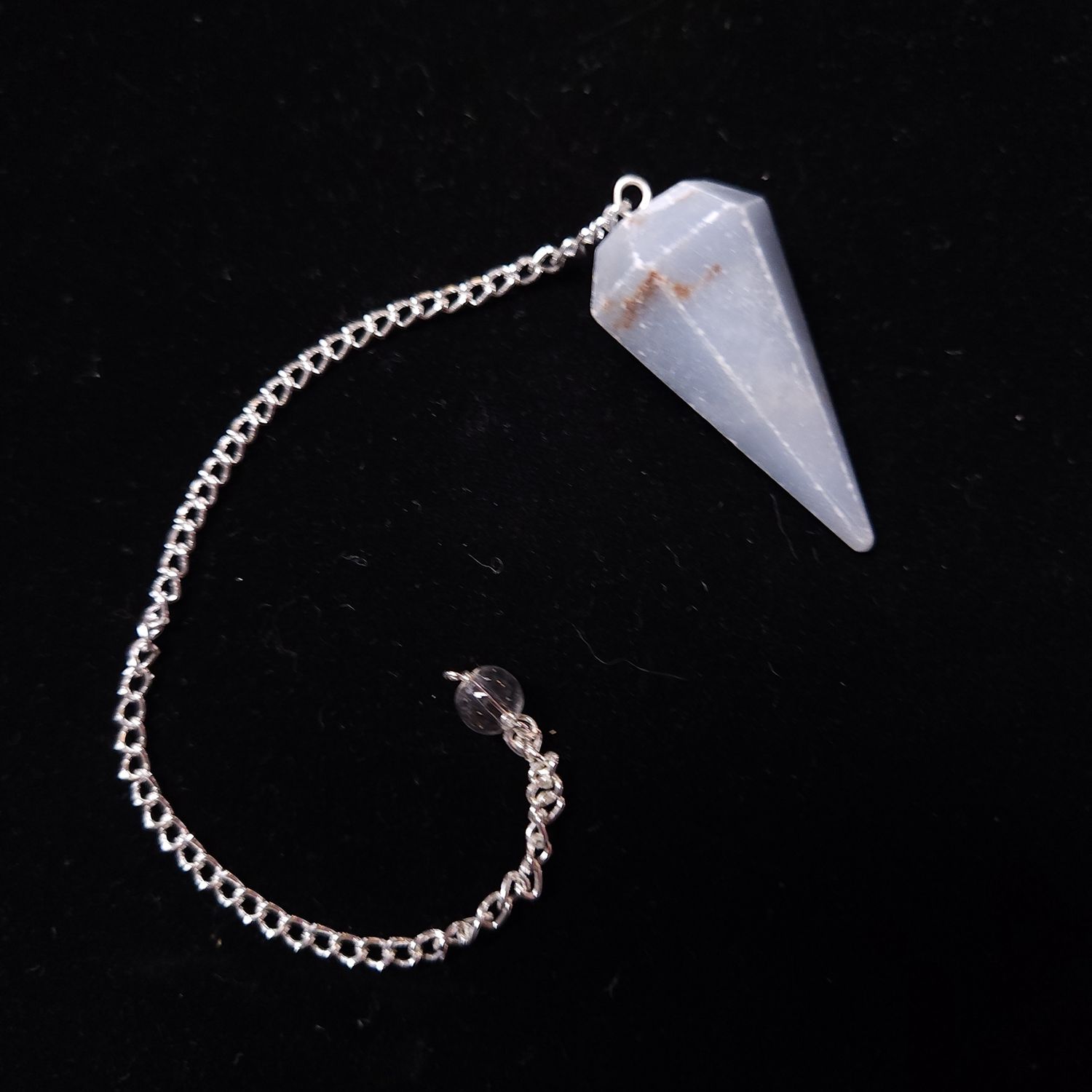 Crystal Tapered Pendulums, Crystal: Angelite