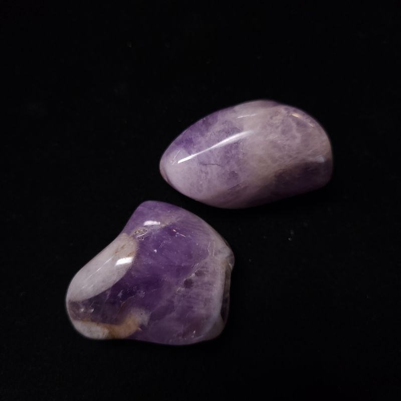 Amethyst Palm Stones