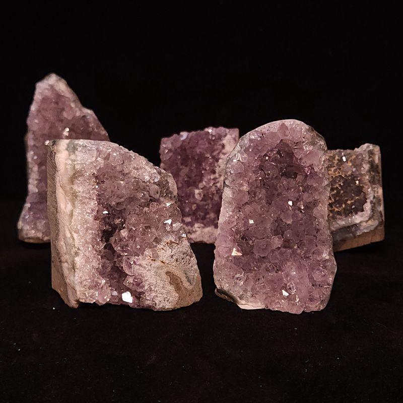 Uruguay Amethyst Cut Base Druze